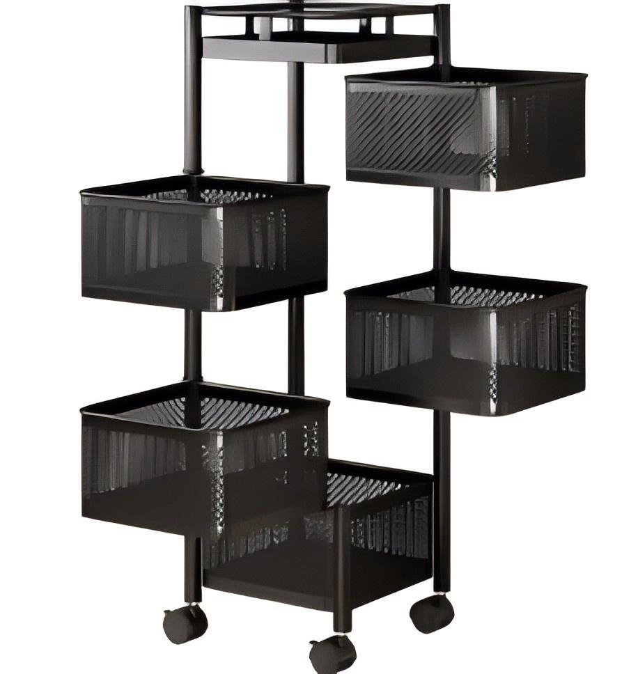 Rotating Basket Cart