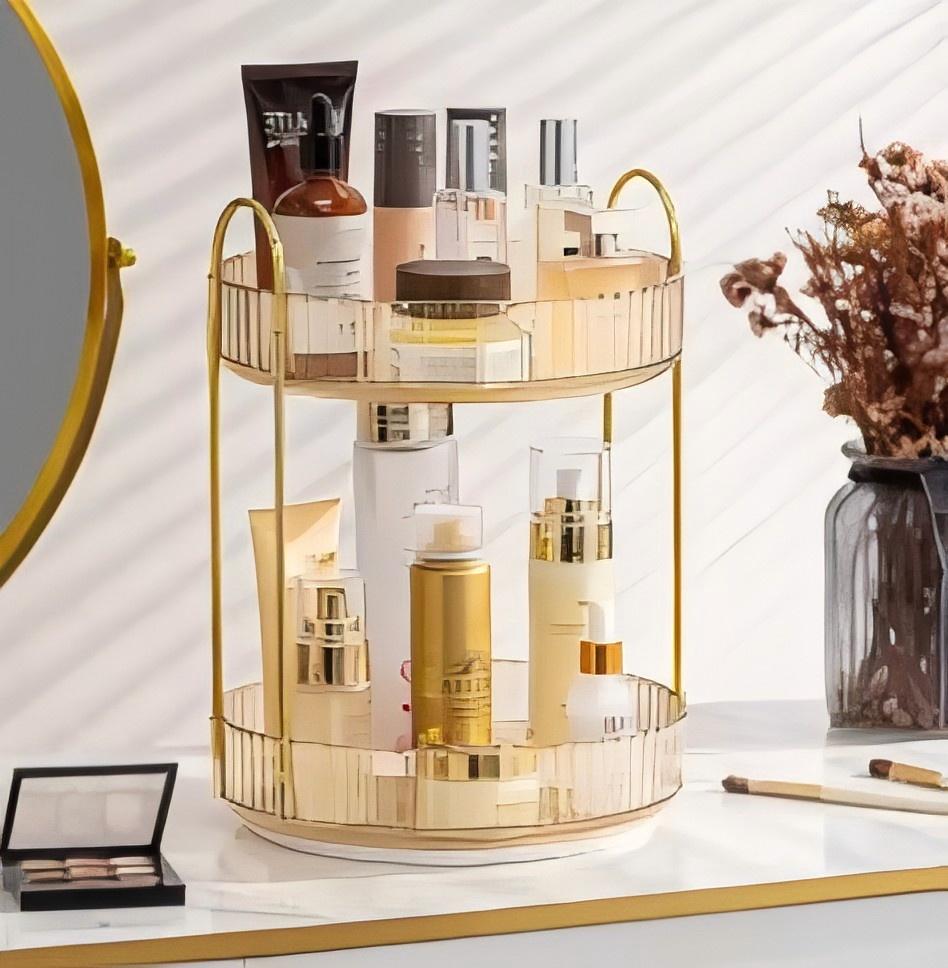 Rotating Double-Layer Rack